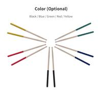Mtlavishishishing 5a Drumsticks Maple Wood Anti Slip Triangolare punta adatta per tutti gli stili di tamburi e tutte le situazioni musicali disponibili in più colori 395 mm di (Rosso)