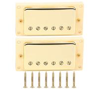 Mtlavishishishing a due pezzi Set di chitarra elettrica Pickup Ceramic Ideale per chitarristi e appassionati professionisti durante le esibizioni dal vivo e le registrazioni in (Yellow frame)