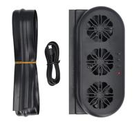 Mtlavishishishing Car Fel USB ha alimentato tre ventole controllate in modo per il raffreddamento e la rimozione degli odori nella ventola della ventola per ventilatori per auto