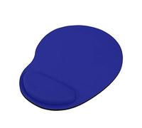 MtLavishishishing Comfort Mouse Pad con supporto per il riposo del polso per PC e laptop Design ergonomico morbido multipli Superficie liscia facile da lavare 23 * 18 * 1,6 cm (Blu)