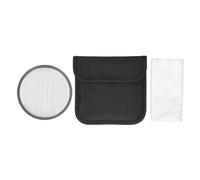 Mtlavishishishing Double Half Moon Prism Filtro Effetto speciale Crea una sfocatura unica e una luce distintiva per il ritratto video e la fotografia di natura morta 77mm vetro (82 mm)