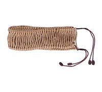 Mtlavishishishing Handpan Decoration Rattan Rope Bella corda di canapa intrecciata fatta a mano per la lingua in acciaio a 13 tono Aggiunge protezione ed eleganza al tuo strumento