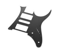 Mtlavishishishing hsh chitarra elettrica piccante sostituzione premium con film protettivo per chitarre in stile Ibanez G250 con tre fori di raccolta humbucker humbucker single (Nero)