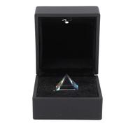 Mtlavishishishing k9 ottico vetro piramide prisma sbalorditivo prisma di dispersione RGB ideale per fotografia fotografica decorazione per la casa ed esperimenti di fisica con