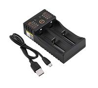 Mtlavishishishing Liitokala Caricabatterie USB Con Gestione A Slot Singolo Per Casa E Viaggi Utilizza Ingresso USB DC 5V Con Due Opzioni Di Corrente Per Più Tipi Di Batterie