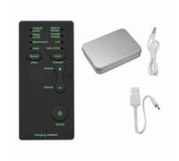 Mtlavishishishing M1 Mini Dispositivo per Cambio Vocale Portatile con 4 Effetti Sonori e 4 Modifiche Vocali per Streaming Online Chatte Cantando su Tablet