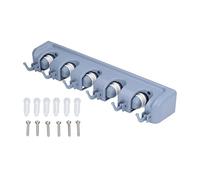 Mtlavishishishing Multifunzionale Spazio Mop e porta a parete a parete per organizzare gli strumenti nel garage per il giardino del bagno in Materiale di plastica e silicone di (Tipo B.)