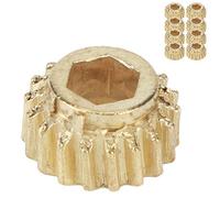 Mtlavishishishing Open Gear Sunter e soluzione di accordatura portatili per bassi di chitarra e ukulele con rapporto di marcia 1:15 e forma di buca esagonale (12 Pieces)