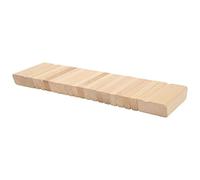 Mtlavishishishing Orff Tooth Wood Souder Musical Educational Toy aiuta a sviluppare la consapevolezza musicale dei bambini per i genitori e le riunioni familiari fatte in legno (Wood Color)