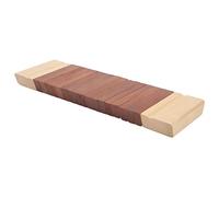 Mtlavishishishing Orff Tooth Wood Souder Musical Educational Toy aiuta a sviluppare la consapevolezza musicale dei bambini per i genitori e le riunioni familiari fatte in legno (Red and Wood Color)