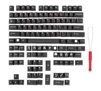 Mtlavishishishing pbt keycaps olio di design ergonomico non svanirà personalità Nota: nel testo originale, Titolo è seguito da un colon, non Titolo (*). Si prega di fornire