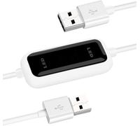 Mtlavishishishing USB 2.0 online laptop online PC a PC Collegamento Dati File Trasferimento Copia diretta Diretta Copia Diretta NO Sorgente di alimentazione esterna Funzione di