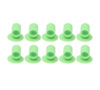 Mtlavishishishishing 10pcs Protettore della maniglia della porta siliconica con forte potenza di aspirazione e consistenza morbida per camera da letto per bagno in casa verde (Verde)