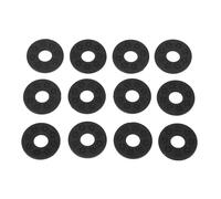 Mtlavishishishishing 12 pcs cinghia senza goccia blocchi non slip realizzati con materiale PE eccellente assicurarsi che l'attacco fermo prevenga il distacco accidentale per la (Black)