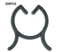 Mtlavishishishishing 200 pcs clip di supporto per piante riutilizzabili per le piante di fiore da giardino Mercato dei fiori del cortile e piantagione di serra con opzioni da 15 (20 mm)