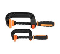 Mtlavishishishishing 2pcs Plastica cumps set con slittamento a rilascio rapido ideale ergonomico per la lavorazione del legno e i progetti di serraggio domestico da 2 pollici e 3