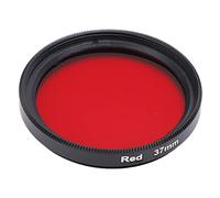 Mtlavishishishishing 37mm Filtro a colori a colori Resistenza a graffi Kit filtro a colori a colori impermeabili per la fotocamera SLR (Rosso)