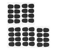 Mtlavishishishishing 40pcs Alto Tenore Sassofono Clarinetto Bocchino Cuscini Patch Pad Accessori Per Comfort Migliorato E Prestazioni Nere 0 8 Mm Spesso In Silicone Materiale