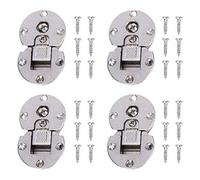 Mtlavishishishishing 4pcs set semicircolare in lega di zinco della cerniera di vita apertura e chiusura di oltre 50000 volte adatto per scatole porte del mobile a porte in legno e
