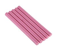 Mtlavishishishishing 5 pezzi bastoncini di cera di timbro ideale per decorare pacchi di buste e biglietti di invito non bastone con 10 opzioni di colore adatte per la colla (Rosa)