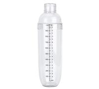 Mtlavishishishishing 530 ml PC con grado alimentare in scala chiara per i succhi di tè al latte casa e un design trasparente e trasparente professionale (1000 ml)