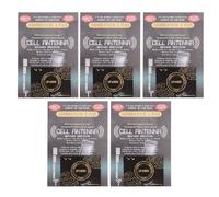 Mtlavishishishishing 5pcs Adesivi per Miglioramento del Segnale Mobile Telefono Booster Efficaci per Elevatori Tunnel Alpinismo Oro Nero Facili da Installare Compatti e Versatili