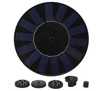 Mtlavishishishishing 7V Pompa di stipendio a solare per esterni con arrivo automatico rapido Automatico e pannelli solari efficienti adatti per i giardini Birdponds Piccole