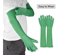 Mtlavishishishishing Blue Chroma Key Guves ideali per creare effetti invisibili e fondali speciali in fotografie fotografiche Dimensioni gratuite Materiale in fibra elastica verde (Verde)