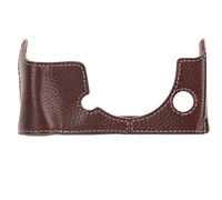 Mtlavishishishishing Brown Leaple Camera Medium Case per XT4 offre una protezione da mezza corpo con accesso alla batteria ideale per gli appassionati di fotografia che cercano (Caffè)