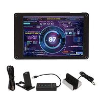 MtLavishishishishing Computer Temp Monitor Schermata IPS da 3,5 pollici con luminosità regolabile e layout personalizzabile per PC per monitorare i dati RAM GPU CPU e il tempo