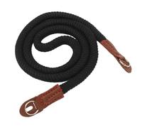Mtlavishishishishing cotone artistico cinghia fotocamera semplice ideale per fotografi professionisti e amatoriali che girano scene retrò o moderne con il suo design vintage a (Nero)