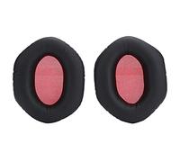 Mtlavishishishishing Fyz 92 Auricolari Earphone Migliora le prestazioni dei bassi per le cuffie M 100 LP2 LP DJ con design nero e rosso realizzato in spugna di memory foam e pelle