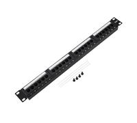 Mtlavishishishishing Lan Network Adattatore Cat6 24 Pannello patch Pannello Patch Cavo Strumento di rack rack a parete a parete