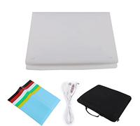 MtLavishishishishing LED portatile Studio fotografico softbox con pannelli di sfondo a 6 colori e barre a doppia luce ideali per sparare piccoli oggetti come i giocattoli telefoni