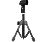 Mtlavishishishishing MS12 Mini Treppiede per Microfono Desktop Pieghevole Ideale per Stoccaggio Comodo e Uso Stabile nelle Lezioni Riunioni con Piedi di Gomma e Vite Filettata