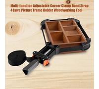 Mtlavishishishishing Multi Function Band Cand Cand Cand cinghia Versatile Design a quattro mascelle ideale per la lavorazione del legno e il gruppo della cornice per le immagini