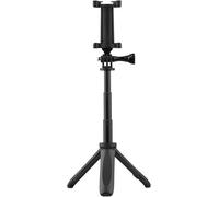 MtLavishishishishing Portable Mini Tripod Porta del telefono con clip telefonico regolabile e estensione a tre sezioni ideali per selfie di registrazione vlog per smartphone e