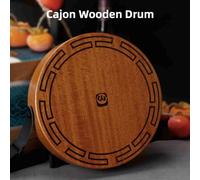 Mtlavishishishishing portatile cajon tamburo in mogano in legno strumento a percussione a tamburo ideale ideale per lezioni musicali feste e spettacoli con cinturino regolabile e