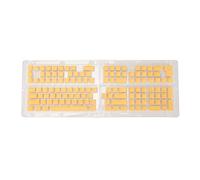 Mtlavishishishishing pudding keycaps 129 tasti traslucidi oem altezza doubleShot Iniezione keycap fai -da -te per tastiere meccaniche (Giallo)