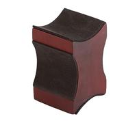 Mtlavishishishishing Red Guitar Neck Resta Porta ideale per chitarre elettriche e altri strumenti a corda durante la manutenzione e il cambio di stringa in legno solidi e sughero