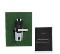 Mtlavishishishishing Ruby e Sapphire Dual Ago Stereo Stylus Turntable Cartidge Accessory con Dual Match per Separazione Canali Eccezionale e Installazione Facile