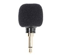 Mtlavishishishishishing 3,5 mm Mini Wireless Portatile Nero per la Registrazione dei Telefoni Cellulari Ideale per le Lezioni Guida al Turistica del Karaoke di Lezione e Più Mono