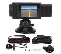 Mtlavishishishishishing 3 canale dash cam con risoluzione 1080p e visione notturna Starlight per la vista a cabina posteriore anteriore e auto con 2,0 nel monitor di parcheggio o