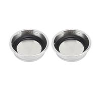 Mtlavishishishishishing 51mm cestino portafilter in acciaio inossidabile riutilizzabile per una tazza di macchina da caffè semi -automatica goditi e gusto intenso nel tuo tempo