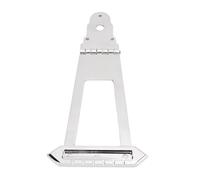 Mtlavishishishishishing 6 corde chitar trapeze tailpieco bridge premium ni legato placcato durevole ed estetico per chitarre elettriche ad jazz dimensioni accurate misurati