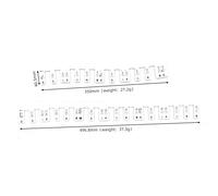 Mtlavishishishishishing 61 tastiera tastiera per pianoforte in silicone tastiera tappetini rimovibili etichette della pratica della pratica delle dita Guida all'insegnamento per
