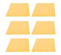 Mtlavishishishishishing 6pcs Pannelli di Assorbimento Acustico Ispessiti Arancia per Ridurre il Reverbero e Imbottire il Suono Ideali per Uffici Studi e Spazi a Muro