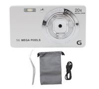 Mtlavishishishishishing Digital Camera con Fill Light 20 Filtri e Altoparlanti vanta una schermata a colori IPS da 2,7 pollici per visualizzazioni video croccanti 4K Risoluzione (64GB)