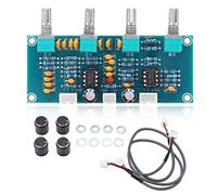 MtLavishishishishishing Digital Power Amplifier Board con funzionalità di preamplo a doppio canale e chip NE5532 importato per amplificazione audio e regolazione dei bassi adatti