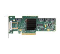 MtLavishishishishishing Dual Mode SATA per SAS 4 Port disco corta Array Short Array LSI 9212 4I 6 GB Scheda di array a disco ad alte prestazioni per 10 8 7 ideali per telaio basso (Modo)